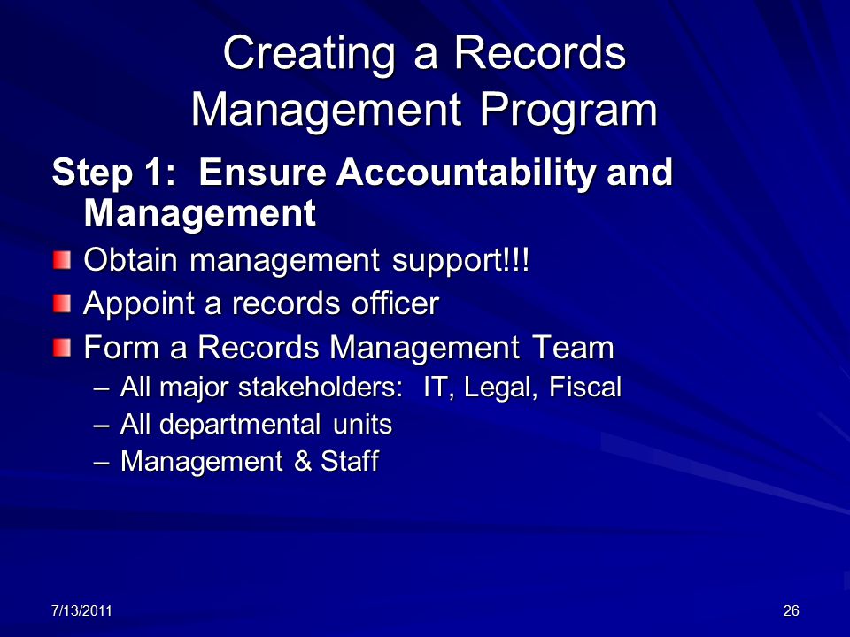 Basic Electronic Records Management and Preservation - ppt download